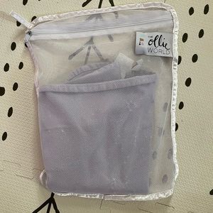 The Ollie swaddle and laundry bag